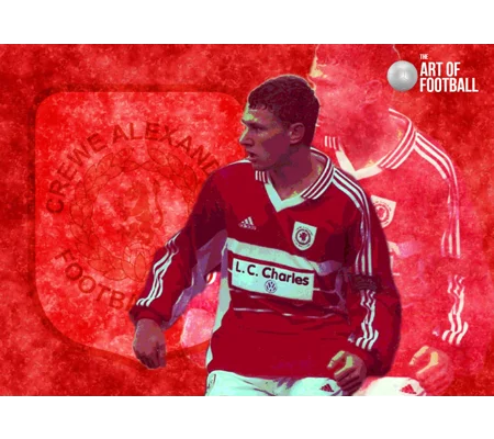 Crewe Seth Johnson Iconic Legend Digital Print | Football Wall Art