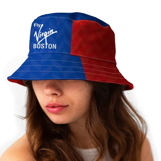 Crystal Palace 1991 home-inspired retro bucket hat in heavyweight canvas