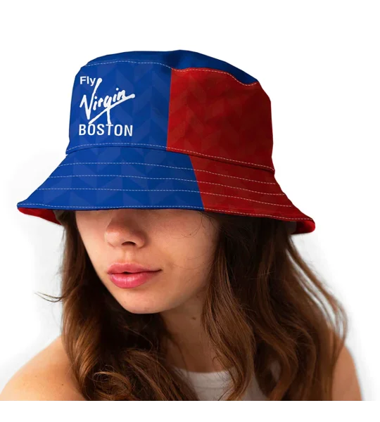 Crystal Palace 1991 home-inspired retro bucket hat in heavyweight canvas