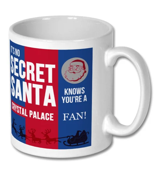 Crystal Palace Secret Santa Christmas Gift Mug