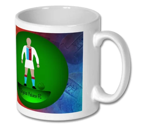 Crystal Palace Football Figure Art Mug | Soccer Gift