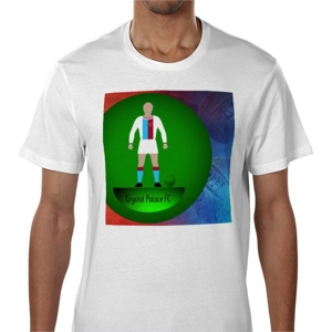 Crystal Palace Football Figure Art T-Shirt