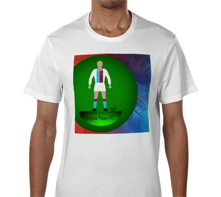 Crystal Palace Football Figure Art T-Shirt
