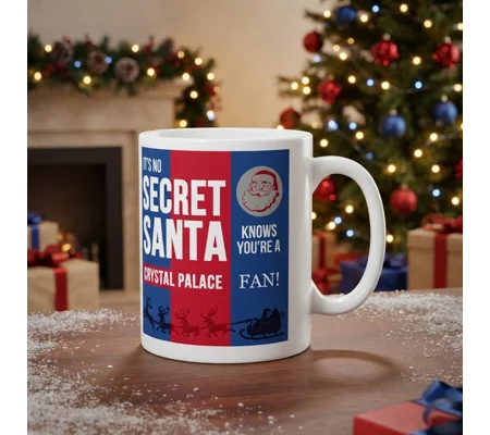 Crystal Palace-Inspired Secret Santa Christmas Gift Mug