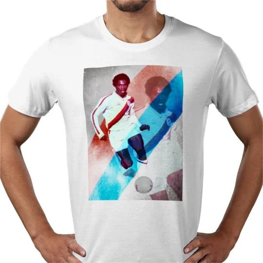 Crystal Palace Vince Hilaire Iconic Football Art T-Shirt | Soccer Tee