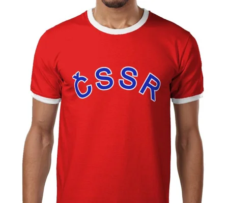 Czechoslovakia CSSR Retro Vintage Football T-shirt