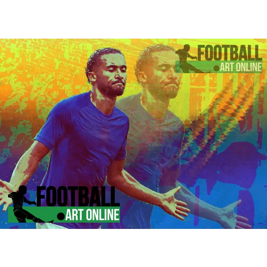 DCL | Everton-Inspired Football Pop Art-Style Digital Print
