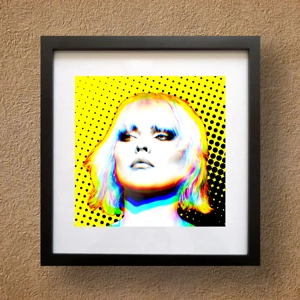 Blondie Debbie Harry Iconic Pop-art Framed Print