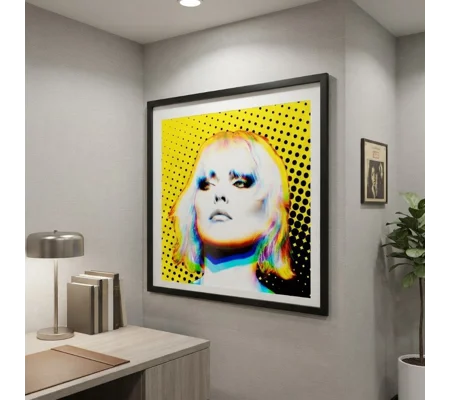 Debbie Harry Pop Art Framed Print | Blondie-Inspired