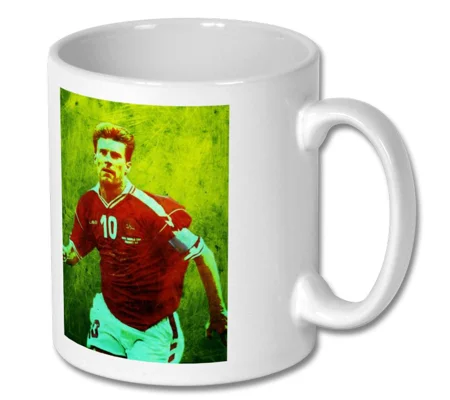 Denmark Michael Laudrup Iconic Legend Mug