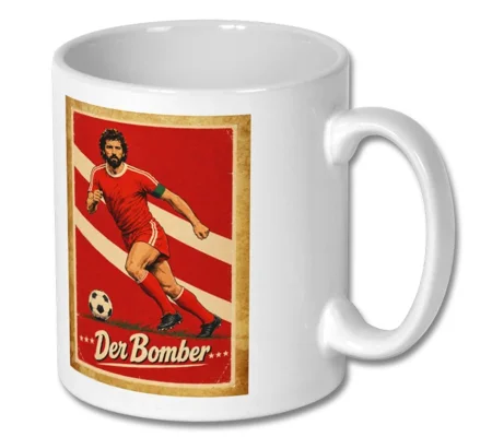 Der Bomber | Bayern Munich Gerd Müller-Inspired Tribute Mug