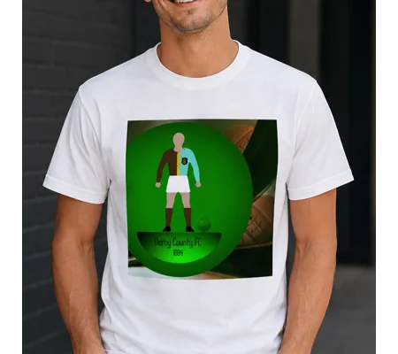 Derby 1884 Football Figure Art T-Shirt