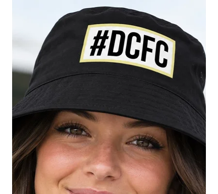 Derby-Inspired Retro Hashtag Bucket Hat