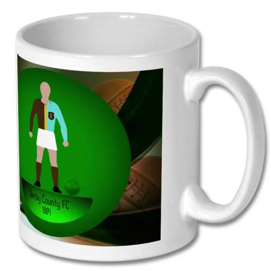 Derby 1884 Football Figure Art Mug