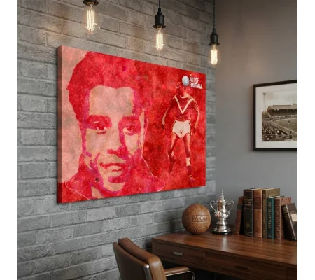 Doncaster Charlie Williams-Inspired Tribute Canvas Wall Art Print
