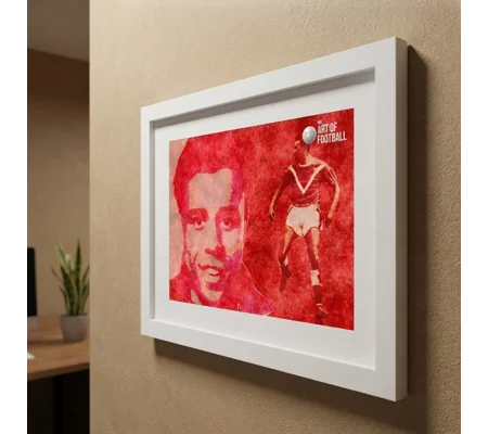 Doncaster Charlie Williams-Inspired Tribute Framed Wall Art Print