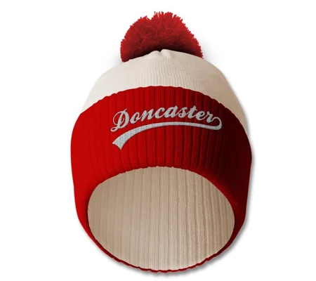 Doncaster Retro-Style Bobble Hat