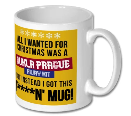 All I Wanted for Christmas Mug | Dukla Prague - Inspired Fan Gift Idea