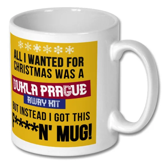 All I Wanted for Christmas Mug | Dukla Prague - Inspired Fan Gift Idea