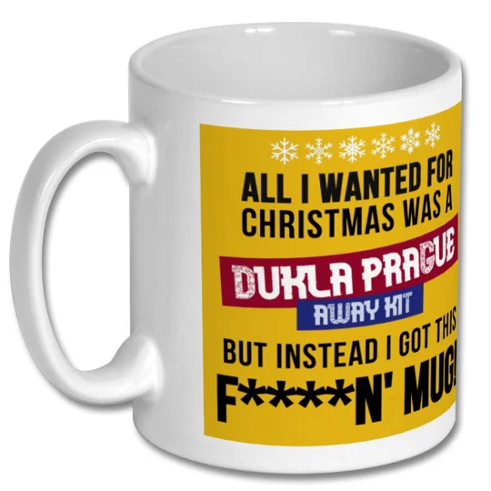 All I Wanted for Christmas Mug | Dukla Prague - Inspired Fan Gift Idea