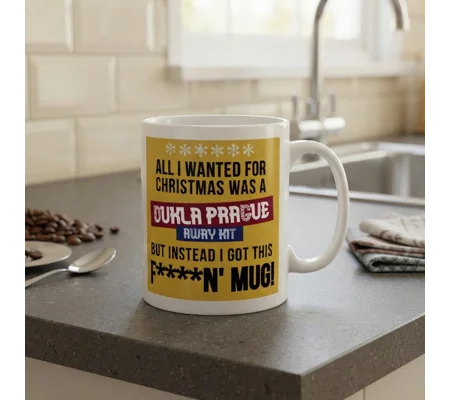 All I Wanted for Christmas Mug | Dukla Prague - Inspired Fan Gift Idea
