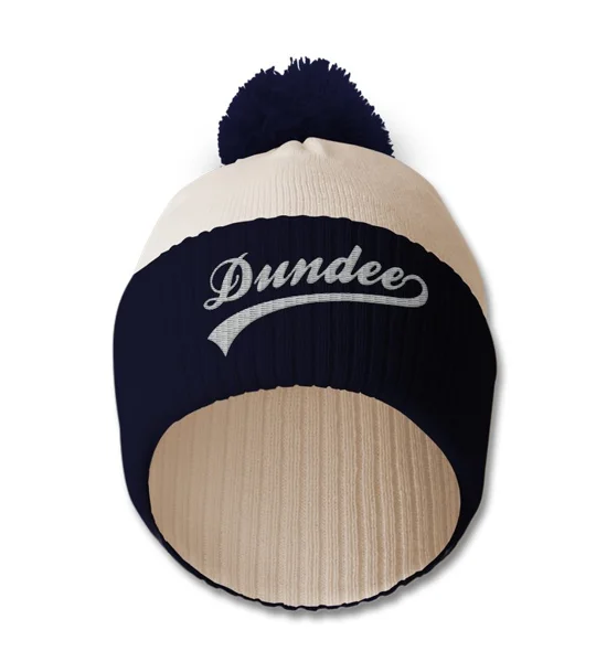 Dundee Retro-Style Bobble Hat