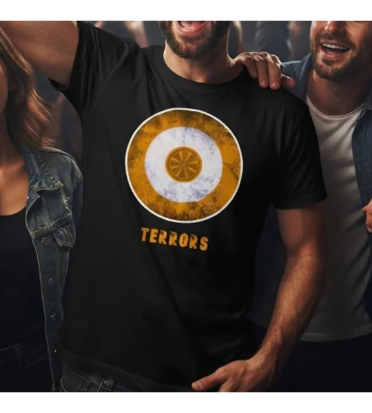Terrors Mod-Style Tee | Dundee U-Inspired Fans Retro Style T-Shirt