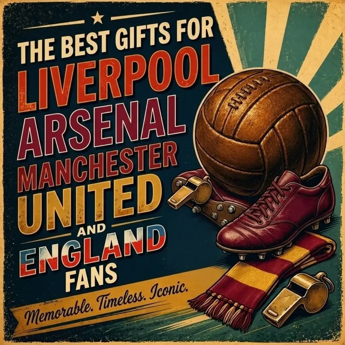 Best Gifts for Liverpool, Arsenal, Man United & England Fans