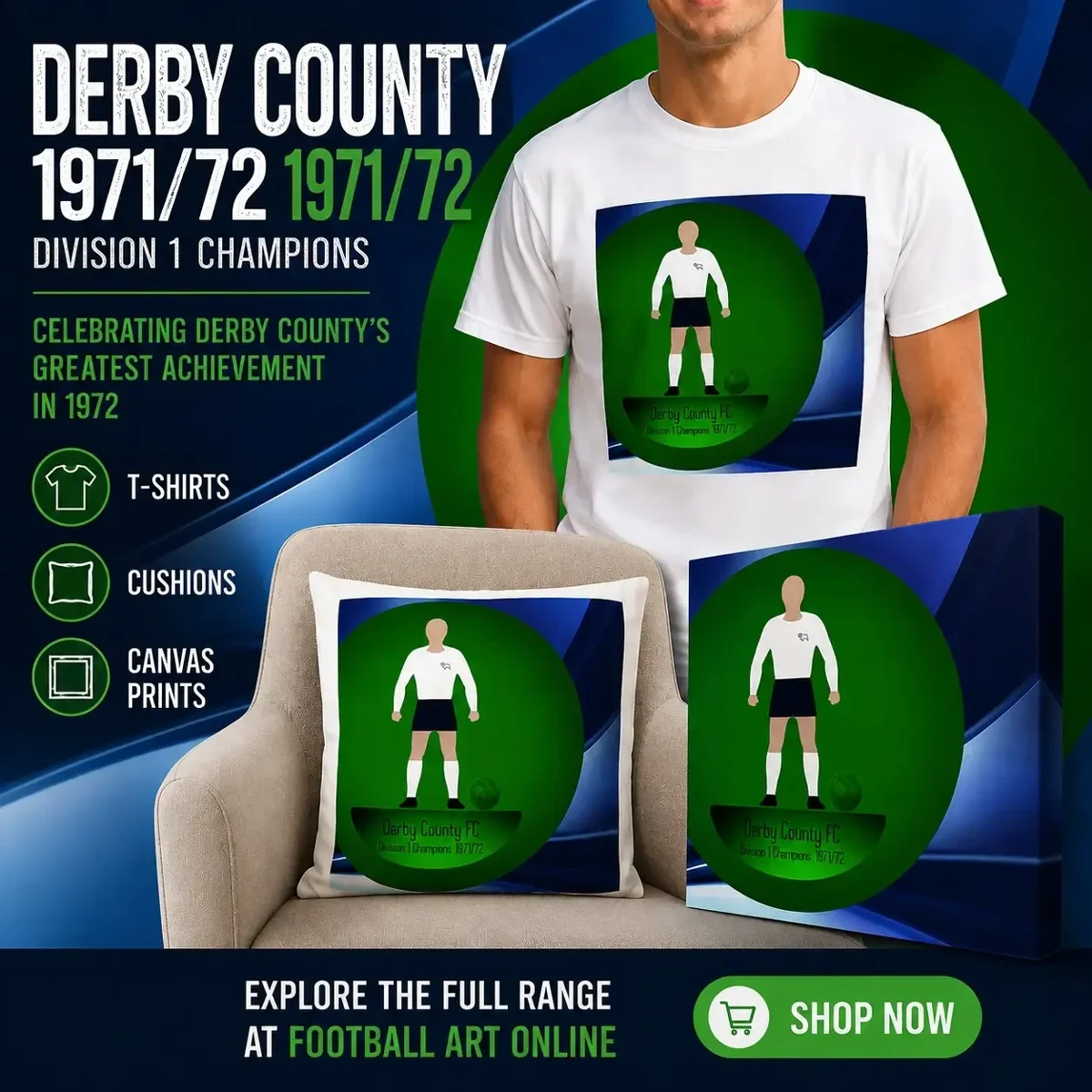 Derby County 1972 League Winners | Brian Clough's Champions