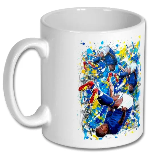 Earnie | Cardiff Legend-Inspired Abstract Tribute Mug
