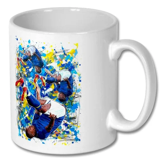 Earnie | Cardiff Legend-Inspired Abstract Tribute Mug