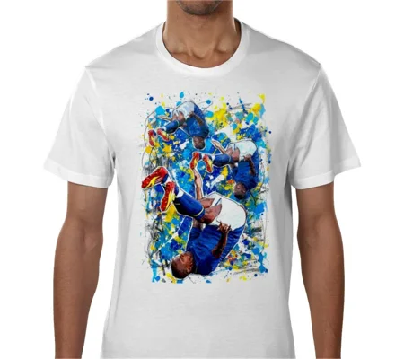 Earnie | Cardiff Legend-Inspired Abstract Tribute T-Shirt