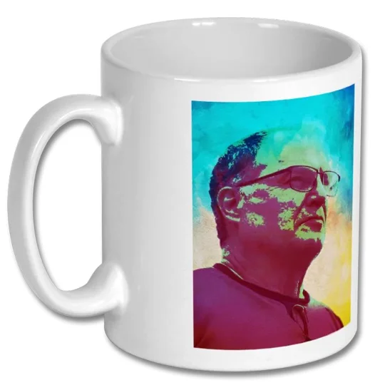 El Loco Bielsa Leeds-Inspired Art Tribute Gift Mug