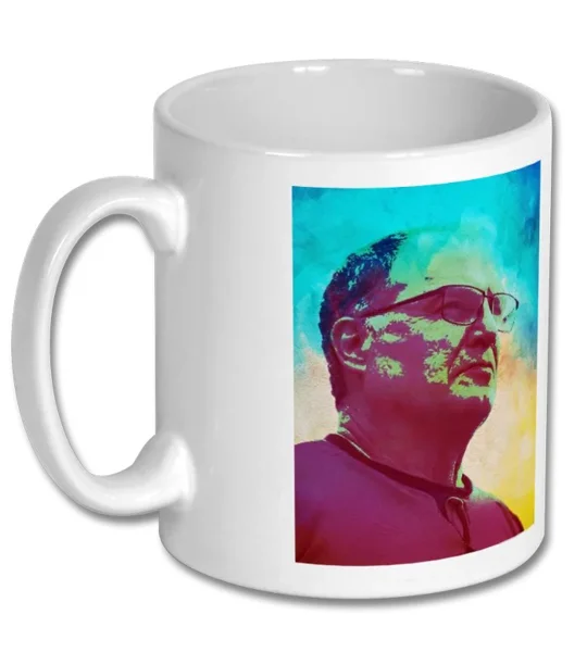 El Loco Bielsa Leeds-Inspired Art Tribute Gift Mug