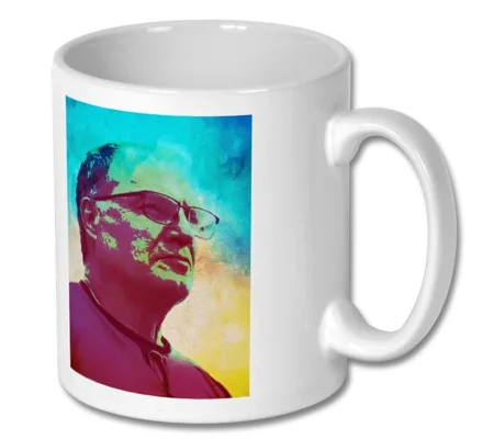 El Loco Bielsa Leeds-Inspired Art Tribute Gift Mug