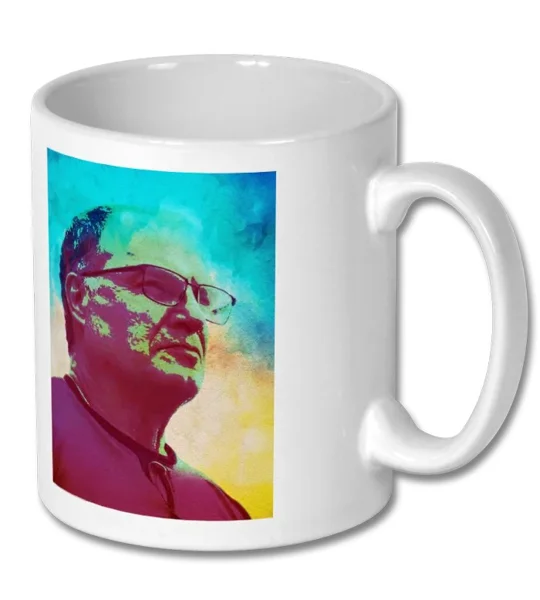 El Loco Bielsa Leeds-Inspired Art Tribute Gift Mug