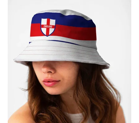 England 1982 Home-Inspired Retro Bucket Hat