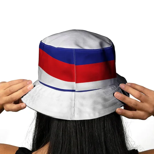 Retro England-inspired bucket hat based on 1982 home style