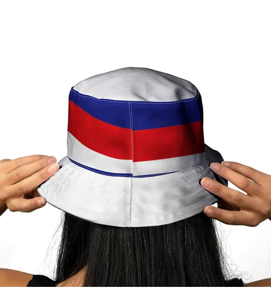 Retro England-inspired bucket hat based on 1982 home style