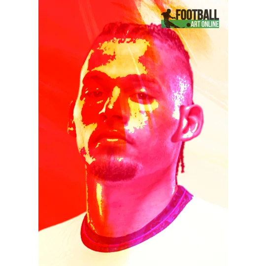 ENGLAND Kalvin Phillips Abstract Style Poster