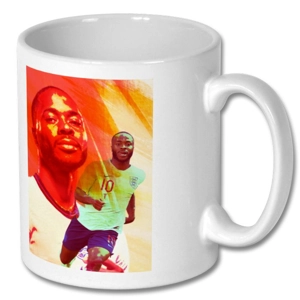 ENGLAND Raheem Sterling Abstract Style Mug