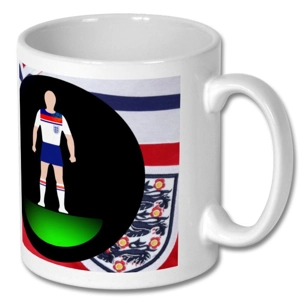 England Retro 1982 Football Figure Art Mug