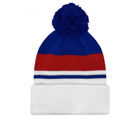 England Colours Retro-Style Football Bobble Hat