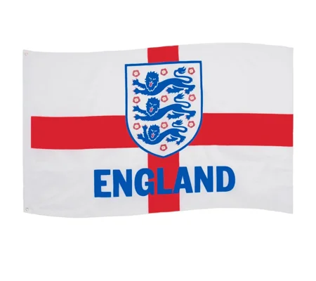 England Supporter Flag 5 x 3ft | Football Fan Accessory