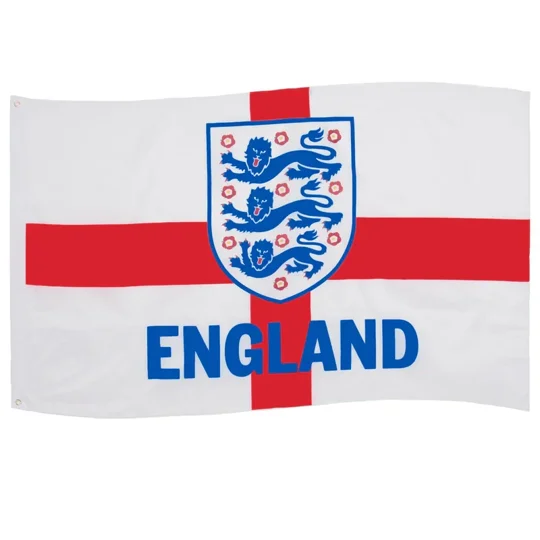 England Supporter Flag 5 x 3ft | Football Fan Accessory