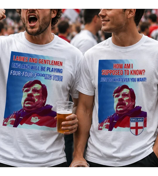 England Mike Bassett Manager-Inspired | Football Movie Quote T-Shirt