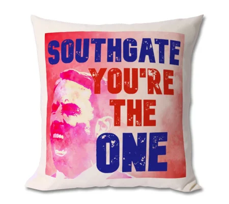 England Gareth Southgate The One Pop-Art Cushion
