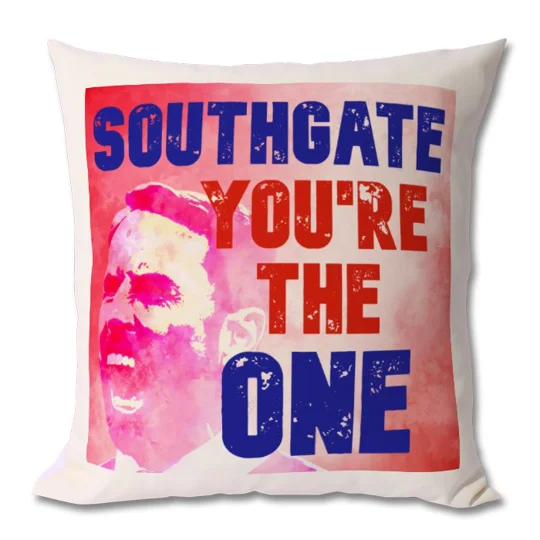 England Gareth Southgate The One Pop-Art Cushion