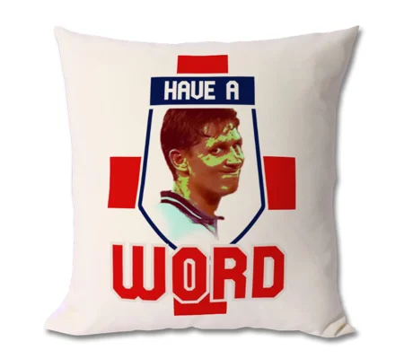 England Gary Lineker 1990 World Cup Have a Word Cushion