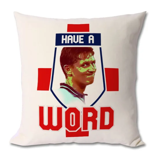 England Gary Lineker 1990 World Cup Have a Word Cushion